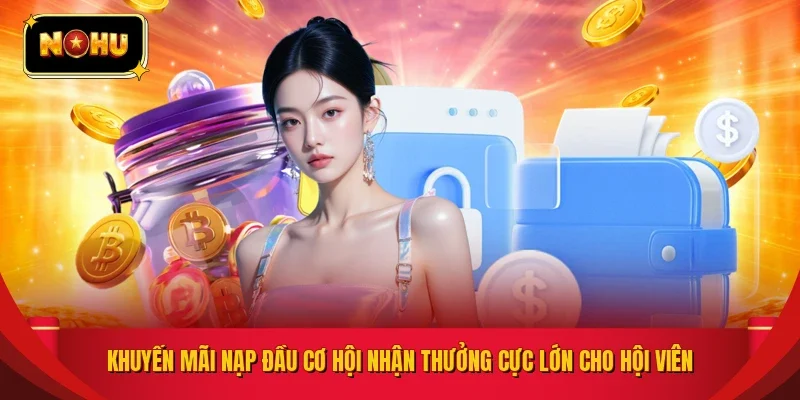  Khuyến mãi nạp đầu cơ hội nhận thưởng cực lớn cho hội viên 