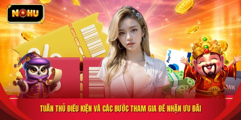 Tuân thủ điều kiện và các bước tham gia để nhận ưu đãi